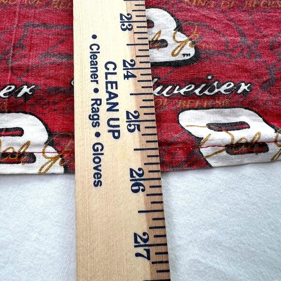 Budweiser Dale Earnhardt Jr #8 Nascar Race Logo Red Apron Cooking BBQ Tailgating - Picture 4 of 5